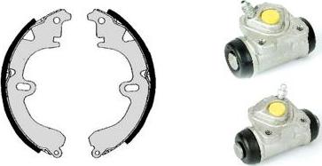 Brembo H 83 008 - Комплект тормозных колодок, барабанные autodnr.net