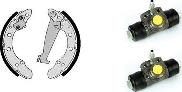 Brembo H 85 009 - Комплект гальм, барабанний механізм autocars.com.ua