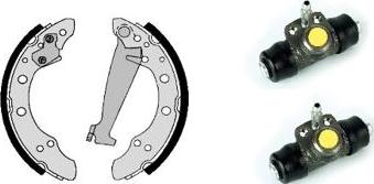 Brembo H 85 026 - Комплект гальм, барабанний механізм autocars.com.ua