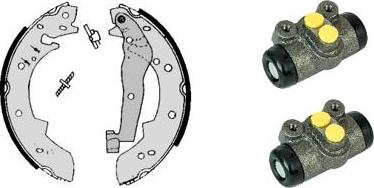 Brembo H 86 002 - Комплект гальм, барабанний механізм autocars.com.ua