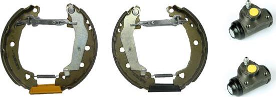 Brembo K 23 044 - Комплект тормозных колодок, барабанные autodnr.net