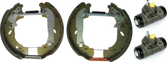 Brembo K 24 038 - Комплект тормозных колодок, барабанные avtokuzovplus.com.ua