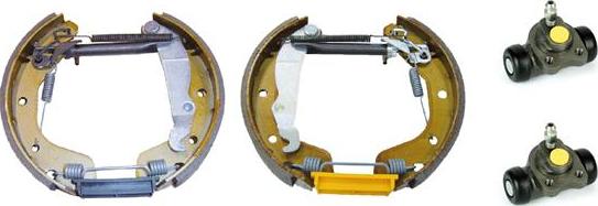 Brembo K 59 029 - Комплект гальм, барабанний механізм autocars.com.ua