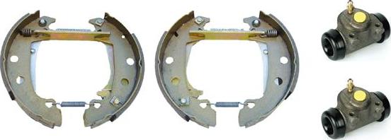 Brembo K 61 017 - Комплект гальм, барабанний механізм autocars.com.ua