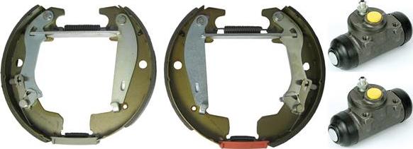 Brembo K 68 022 - Комплект тормозных колодок, барабанные avtokuzovplus.com.ua