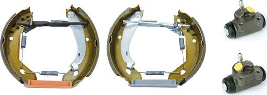 Brembo K 68 029 - Комплект тормозных колодок, барабанные autodnr.net