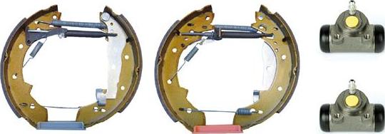 Brembo K 68 053 - Комплект тормозных колодок, барабанные avtokuzovplus.com.ua