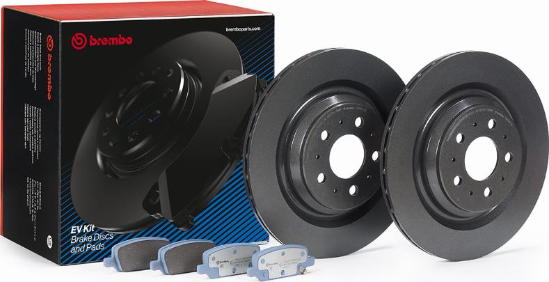 Brembo KT 08 002 - Комплект гальм, дисковий гальмівний механізм autocars.com.ua