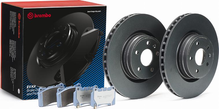 Brembo KT 08 021 - Комплект гальм, дисковий гальмівний механізм autocars.com.ua