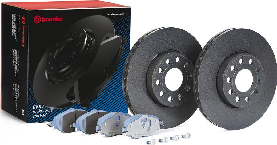 Brembo KT 08 024 - Дисковый тормозной механизм, комплект autodnr.net