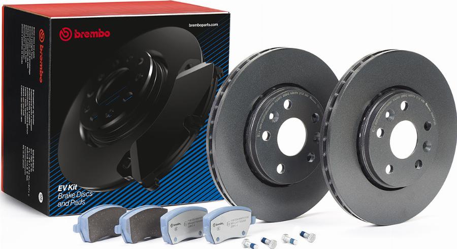 Brembo KT 08 032 - Дисковый тормозной механизм, комплект autodnr.net