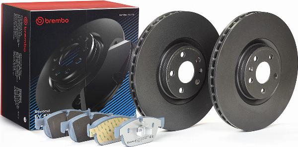 Brembo KT 08 067 - Комплект гальм, дисковий гальмівний механізм autocars.com.ua