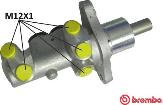 Brembo M 06 017 - Головний гальмівний циліндр autocars.com.ua