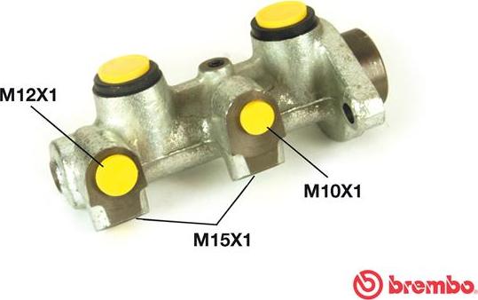 Brembo M 15 006 - Головний гальмівний циліндр autocars.com.ua