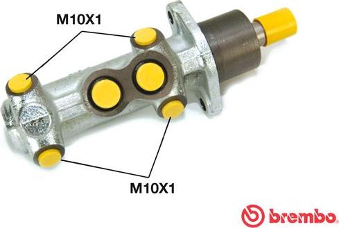 Brembo M 23 034 - Головний гальмівний циліндр autocars.com.ua