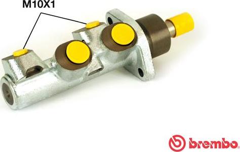 Brembo M 23 044 - Главный тормозной цилиндр avtokuzovplus.com.ua