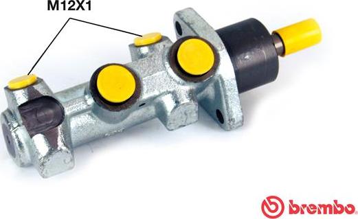 Brembo M 23 047 - Головний гальмівний циліндр autocars.com.ua