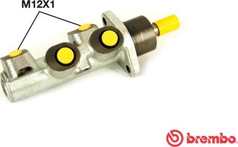 Brembo M 23 048 - Главный тормозной цилиндр avtokuzovplus.com.ua