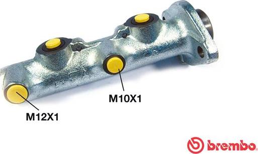 Brembo M 44 010 - Головний гальмівний циліндр autocars.com.ua