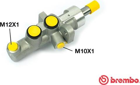 Brembo M 50 023 - Головний гальмівний циліндр autocars.com.ua