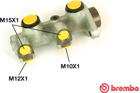 Brembo M 59 034 - Головний гальмівний циліндр autocars.com.ua