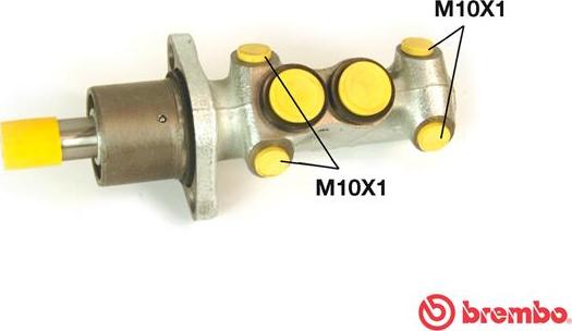 Brembo M 61 064 - Головний гальмівний циліндр autocars.com.ua