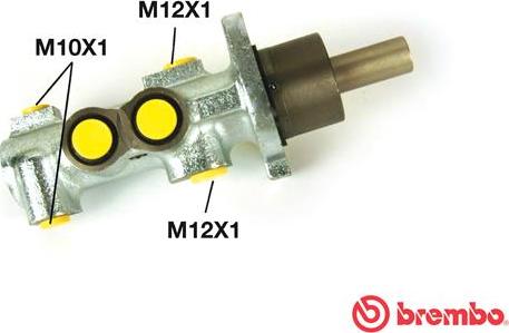 Brembo M 61 069 - Головний гальмівний циліндр autocars.com.ua