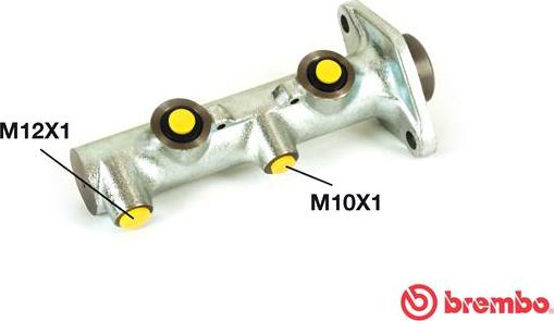 Brembo M 68 008 - Головний гальмівний циліндр autocars.com.ua