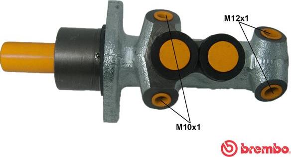 Brembo M 68 012 - Головний гальмівний циліндр autocars.com.ua