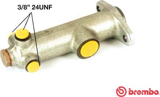 Brembo M 68 055 - Главный тормозной цилиндр autodnr.net