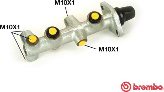 Brembo M 85 044 - Головний гальмівний циліндр autocars.com.ua