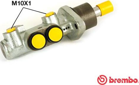 Brembo M 85 050 - Главный тормозной цилиндр avtokuzovplus.com.ua