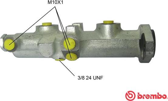 Brembo M B1 002 - Головний гальмівний циліндр autocars.com.ua