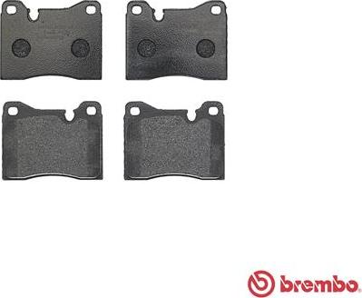 Brembo P 06 003 - Тормозные колодки, дисковые, комплект avtokuzovplus.com.ua