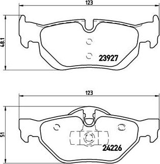 Brembo P 06 038X - Гальмівні колодки, дискові гальма autocars.com.ua