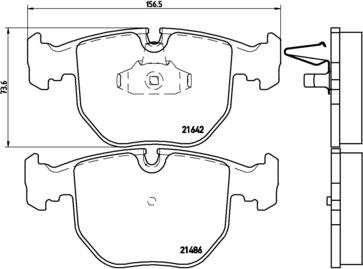 Brembo P 06 048 - Гальмівні колодки, дискові гальма autocars.com.ua