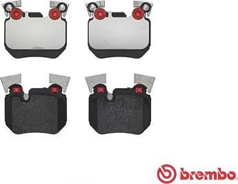 Brembo P 06 059 - Тормозные колодки, дисковые, комплект avtokuzovplus.com.ua