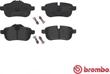 Brembo P 06 062 - Гальмівні колодки, дискові гальма autocars.com.ua