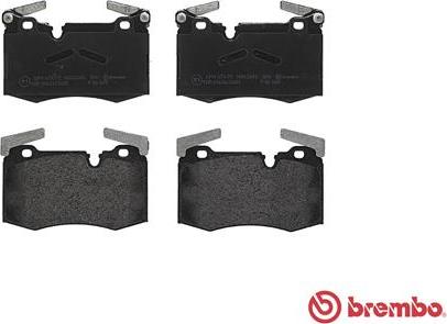 Brembo P 06 068 - Гальмівні колодки, дискові гальма autocars.com.ua