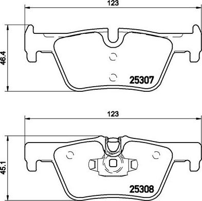 Brembo P 06 071X - Тормозные колодки, дисковые, комплект avtokuzovplus.com.ua