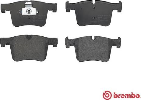 Brembo P 06 075 - Гальмівні колодки, дискові гальма autocars.com.ua