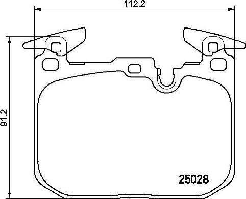 Brembo P 06 088 - Гальмівні колодки, дискові гальма autocars.com.ua