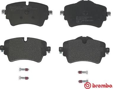 Brembo P 06 092 - Гальмівні колодки, дискові гальма autocars.com.ua