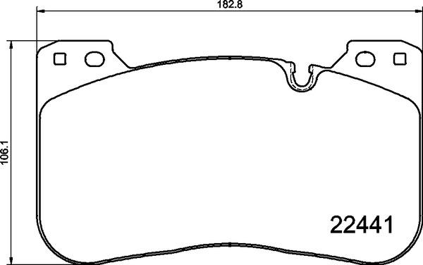 Brembo P 06 100 - Гальмівні колодки, дискові гальма autocars.com.ua