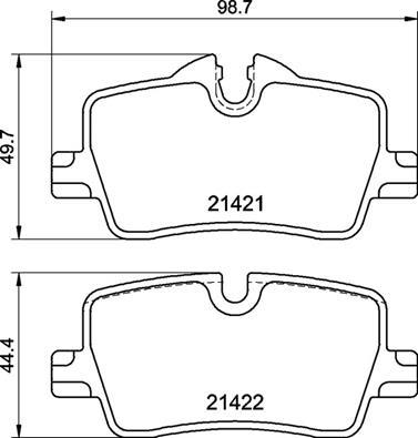 Brembo P 06 113 - Гальмівні колодки, дискові гальма autocars.com.ua