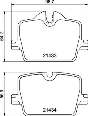 Brembo P 06 114 - Гальмівні колодки, дискові гальма autocars.com.ua