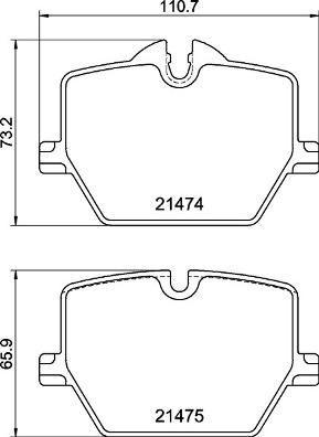 Brembo P 06 116 - Гальмівні колодки, дискові гальма autocars.com.ua