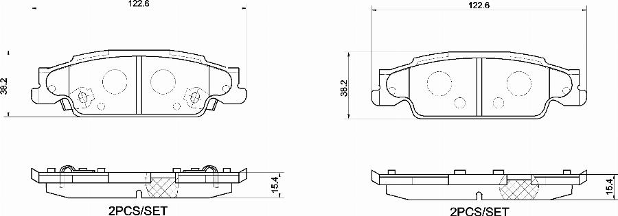 Brembo P09031N - Гальмівні колодки, дискові гальма autocars.com.ua