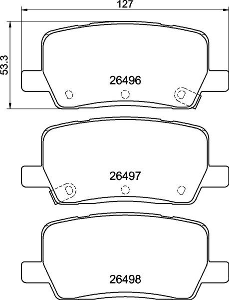 Brembo P 09 032 - Тормозные колодки, дисковые, комплект autodnr.net