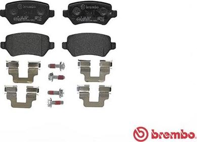 Brembo P 10 013 - Гальмівні колодки, дискові гальма autocars.com.ua